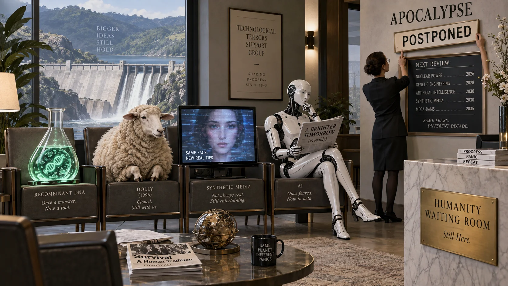 The Apocalypse Has Been Postponed Again: A contrarian’s defence of artificial intelligence — from someone who does not  entirely believe his own argument